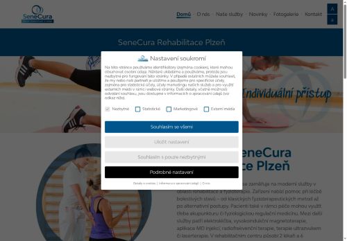 Zobrazit webové stránky Rehabilitace SeneCura - MUDr. Ludmila Sobotková