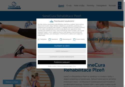 Zobrazit webové stránky Rehabilitace SeneCura - MUDr. Ludmila Sobotková