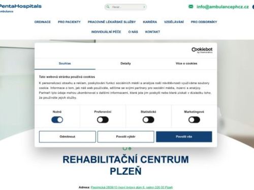 Rehabilitace SeneCura - MUDr. Ludmila Sobotková