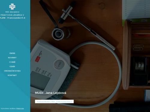 Praktický lékař pro dospělé - MUDr. Jana Lejsková