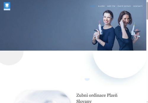 Zobrazit webové stránky Zubní ordinace - MDDr. Adéla Petelíková, MDDr. Eva Kubíková