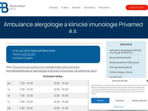 Ordinace alergologie a imunologie pro děti a dorost - MUDr. Jaromíra Krčálová