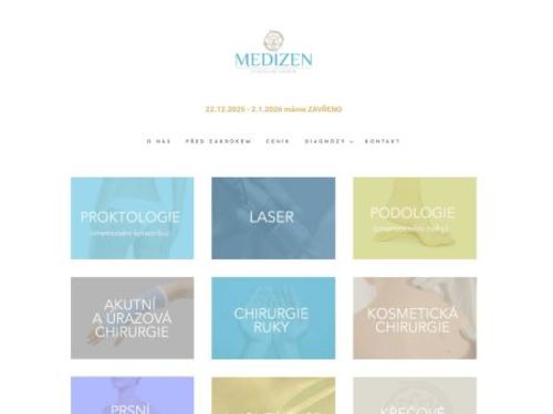 Chirurgická ambulance MEDIZEN - MUDr. Zdeněk Zenkl, MUDr. Jiří Prantner, MUDr. Božena Sůvová, MUDr. Robert Lorenc