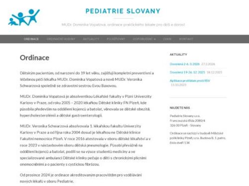 Praktický lékař pro děti a dorost - MUDr. Dominika Vopatová, MUDr. Veronika Schwarzová