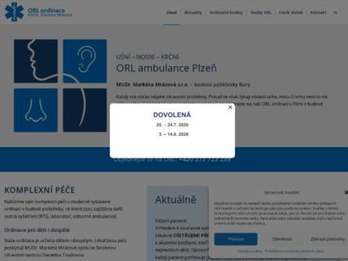 ORL - MUDr. Markéta Mrázová