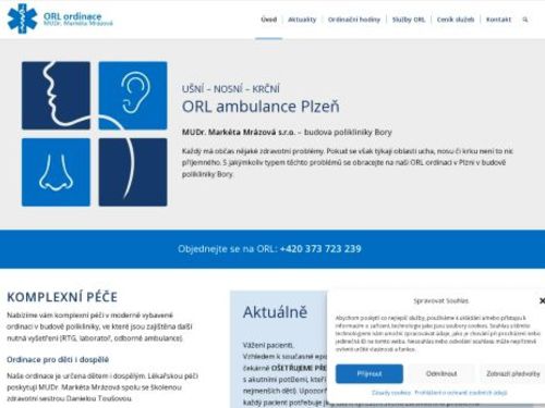 ORL - MUDr. Markéta Mrázová