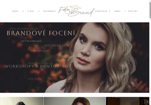 Zobrazit webové stránky Foto&Brand - fotografické služby