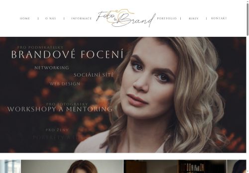 Zobrazit webové stránky Foto&Brand - fotografické služby