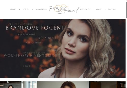 Zobrazit webové stránky Foto&Brand - fotografické služby