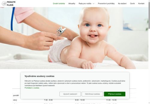 Zobrazit webové stránky Praktický lékař pro děti a dorost - MUDr. Nina Genčurová