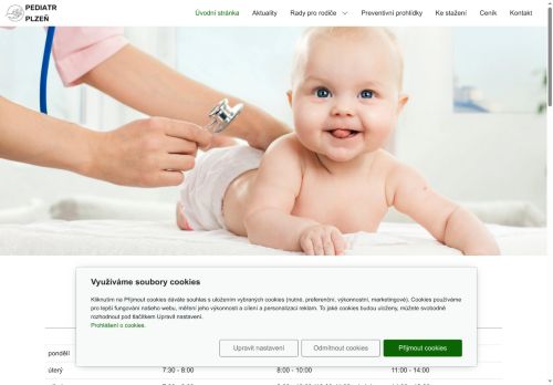 Zobrazit webové stránky Praktický lékař pro děti a dorost - MUDr. Nina Genčurová