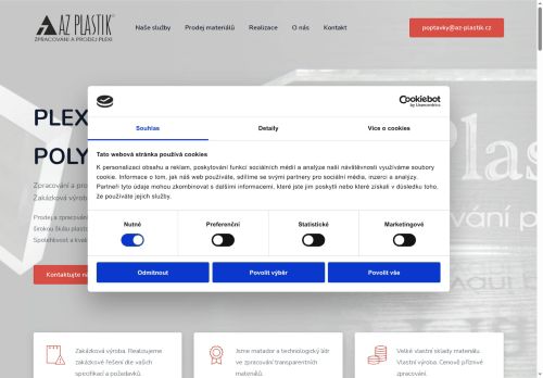 AZ Plastik,spol. s r.o. nabízí práci na pozici obchodní asistent/ka v obci Ždánice