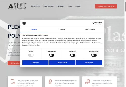 AZ Plastik,spol. s r.o. nabízí práci na pozici obchodní asistent/ka v obci Ždánice