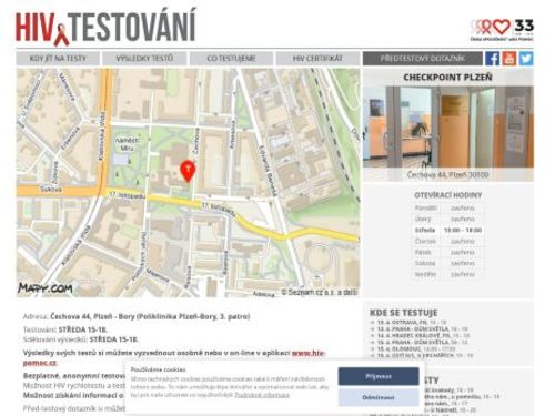 HIV testování - Poliklinika Bory