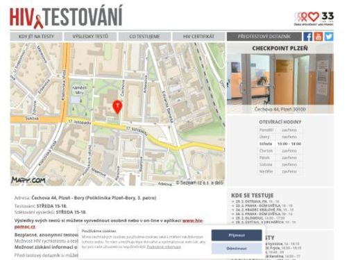 HIV testování - Poliklinika Bory