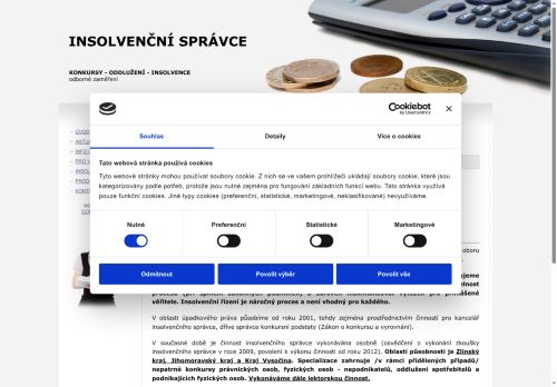 Zobrazit webové stránky Ing. Bc. Radek Staufčík - insolvenční správce