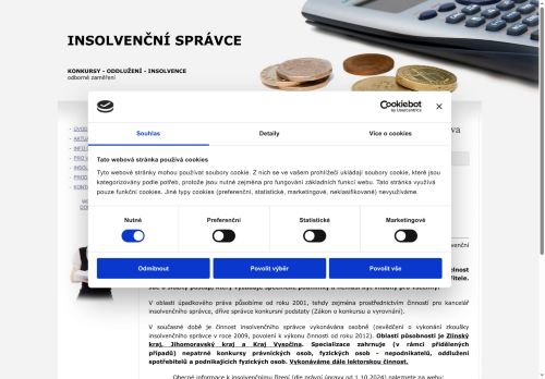 Zobrazit webové stránky Ing. Bc. Radek Staufčík - insolvenční správce