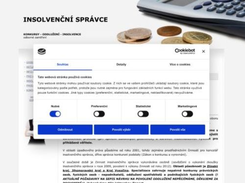 Ing. Bc. Radek Staufčík - insolvenční správce