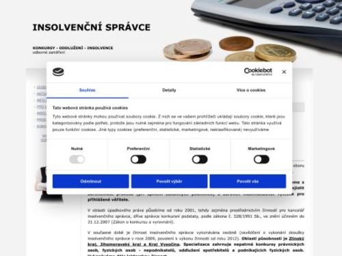 Ing. Bc. Radek Staufčík - insolvenční správce