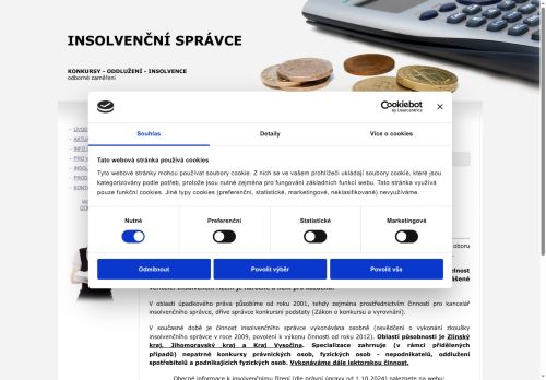 Zobrazit webové stránky Ing. Bc. Radek Staufčík - insolvenční správce