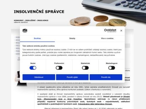 Ing. Bc. Radek Staufčík - insolvenční správce