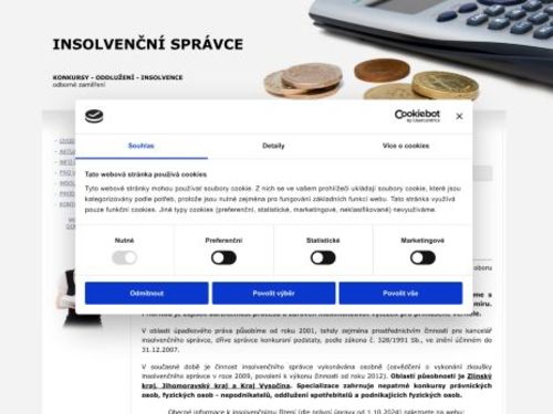 Ing. Bc. Radek Staufčík - insolvenční správce