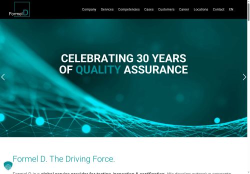 Formel D Česká republika s.r.o. nabízí práci na pozici Kvality Inženýr (M/Ž) v obci Mladá Boleslav