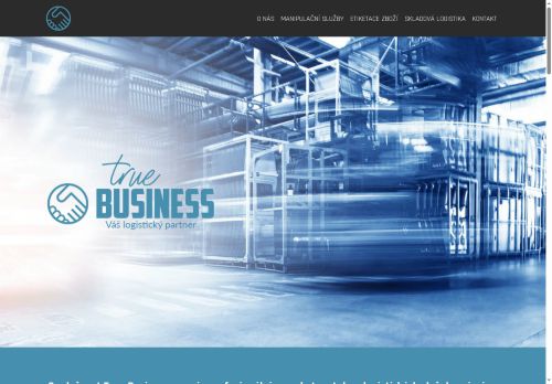 Webové stránky True Business s.r.o., Dolní Újezd