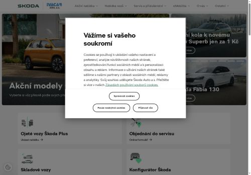 Zobrazit webové stránky Ivacar 2000, a.s.