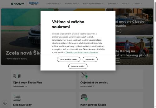 Zobrazit webové stránky Ivacar 2000, a.s.