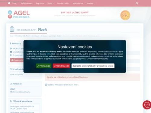 Praktický lékař pro dospělé - MUDr. Aneta Tomášková