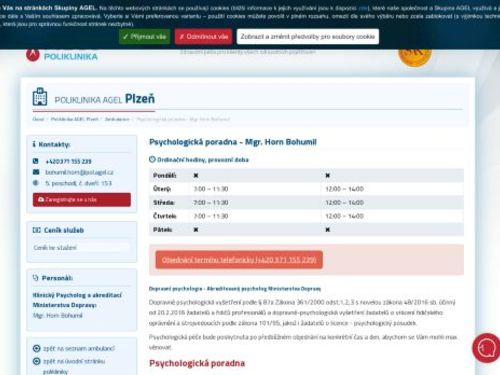 Psychologická poradna - Mgr. Bohumil Horn