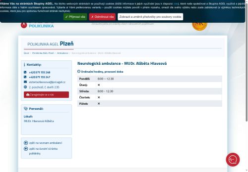 Zobrazit webové stránky Neurologická ambulance - MUDr. Petr Králíček