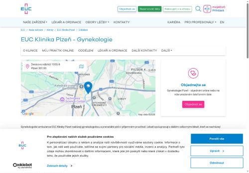 Zobrazit webové stránky Gynekologická ambulance - MUDr. Jan Harašta (EUC klinika Skrétova)