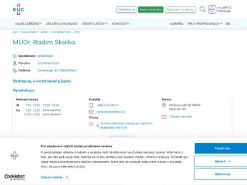 Gynekologická ambulance - MUDr. Radim Skalka