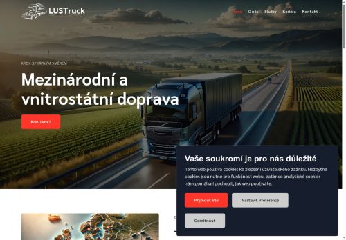 LUSTruck s.r.o. nabízí práci na pozici Řidiči mezinárodní kamionové autodopravy v obci Praha