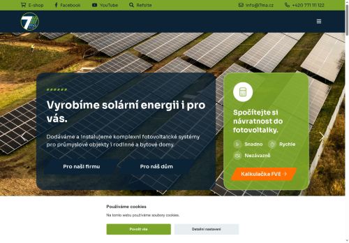 Zobrazit webové stránky 7ma Solar s.r.o.