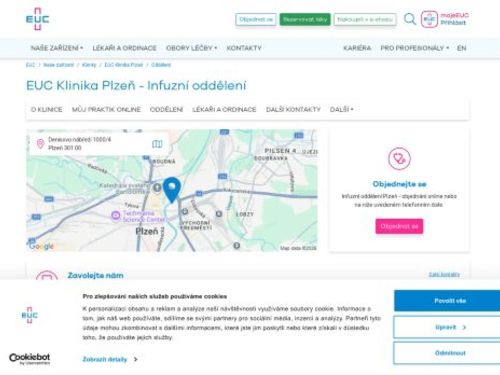 Infuzní centrum - EUC klinika