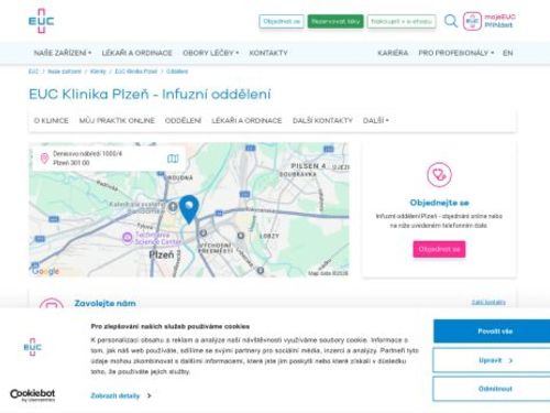 Infuzní centrum - EUC klinika