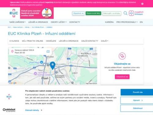 Infuzní centrum - EUC klinika