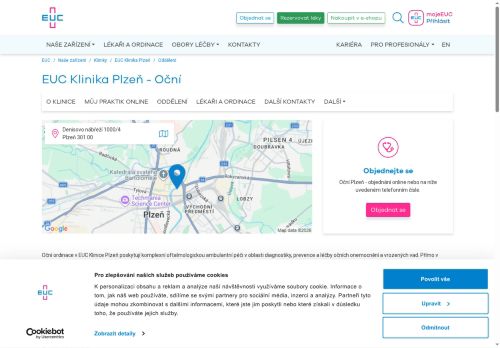 Zobrazit webové stránky Oční ambulance - MUDr. Tomáš Lorenc