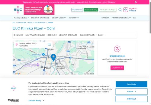 Zobrazit webové stránky Oční ambulance - MUDr. Tomáš Lorenc