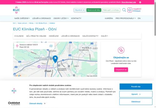 Zobrazit webové stránky Oční ambulance - MUDr. Tomáš Lorenc