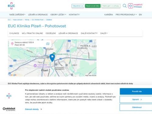 Chirurgická pohotovost - EUC klinika