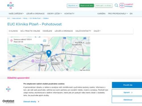 Chirurgická pohotovost - EUC klinika