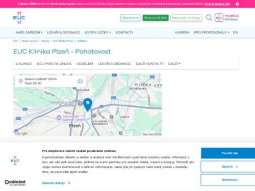 Chirurgická pohotovost - EUC klinika