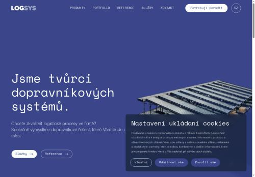 Webové stránky LOGSYS, spol. s r.o., Břeclav