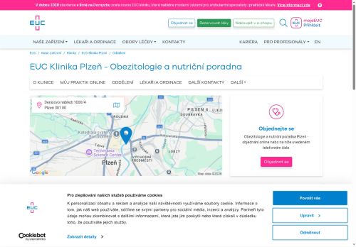 Zobrazit webové stránky Obezitologická ambulance a nutriční poradna - MUDr. Milena Dolejšová