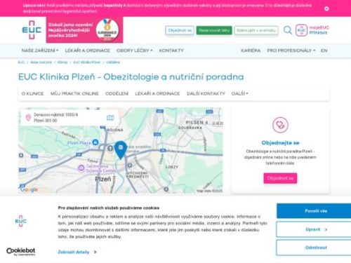 Obezitologická ambulance a nutriční poradna - MUDr. Milena Dolejšová