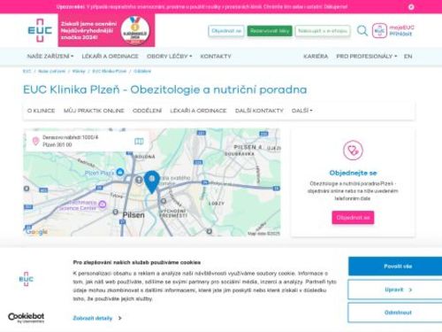 Obezitologická ambulance a nutriční poradna - MUDr. Milena Dolejšová